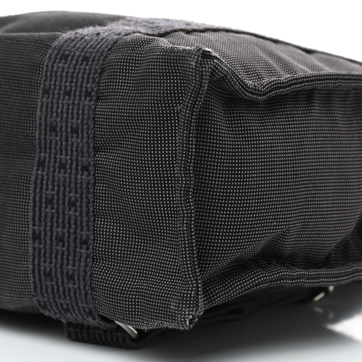 Hermes Canvas Herline Backpack Grey 20 of 22