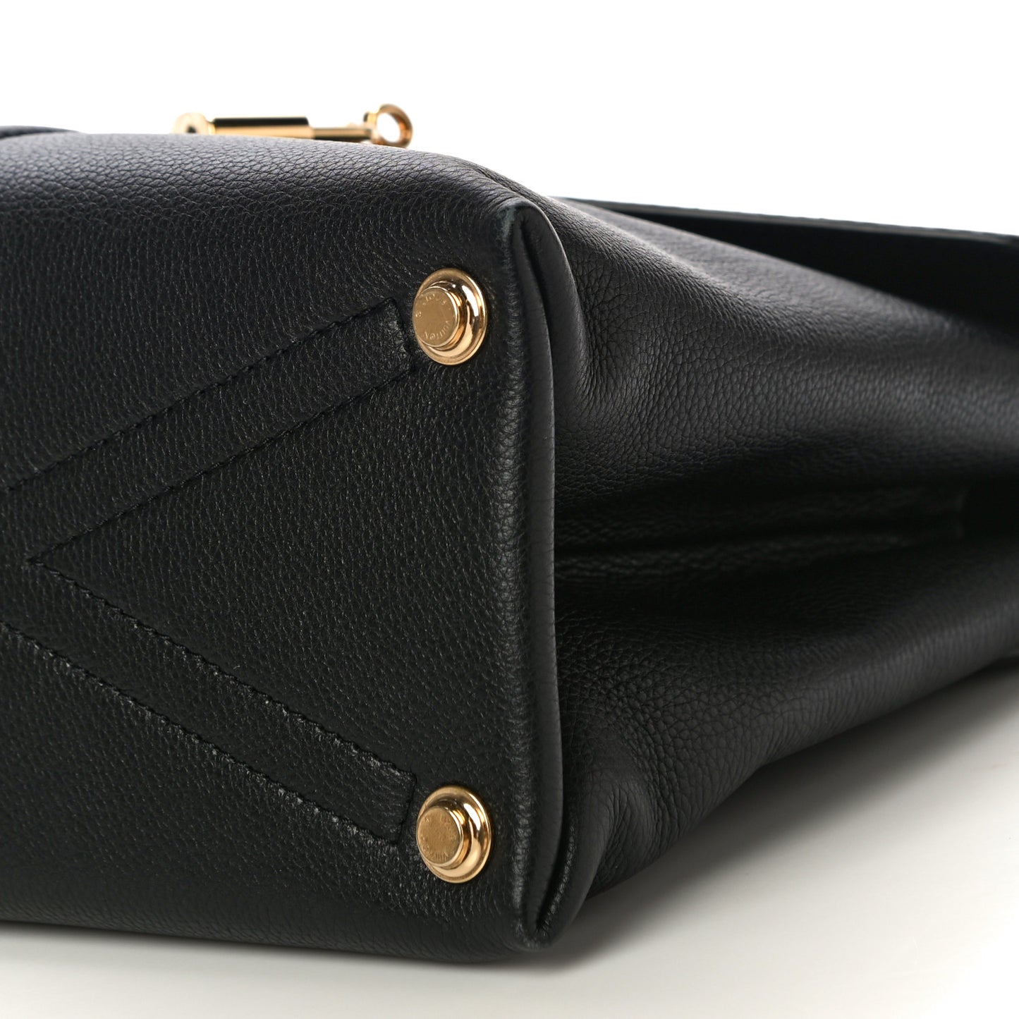Grained Smooth Calfskin Rose Des Vents MM Black
