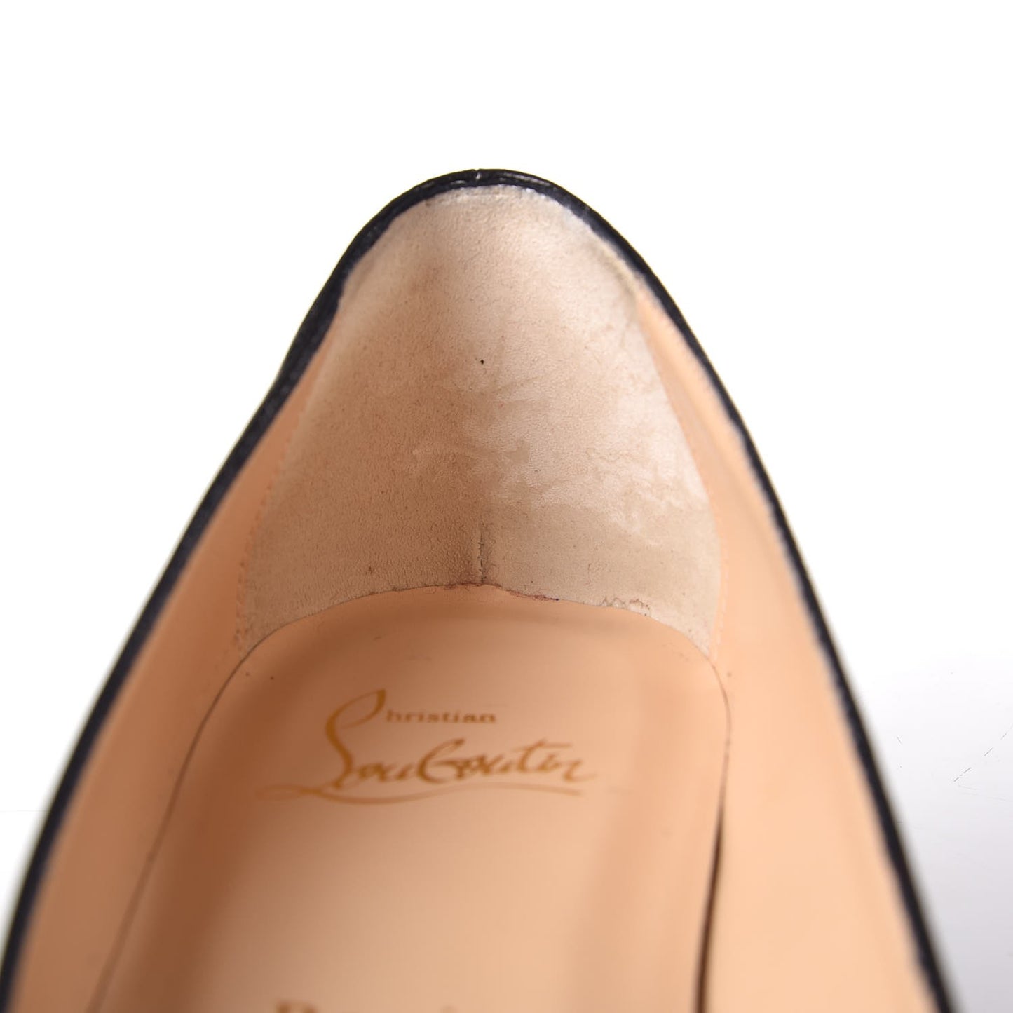 Shiny Nappa Catch Mex Flats 36.5 Black