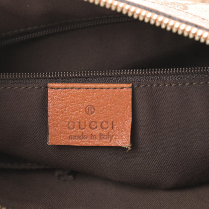Gucci Monogram Small Abbey Shoulder Bag Brown 6 of 13