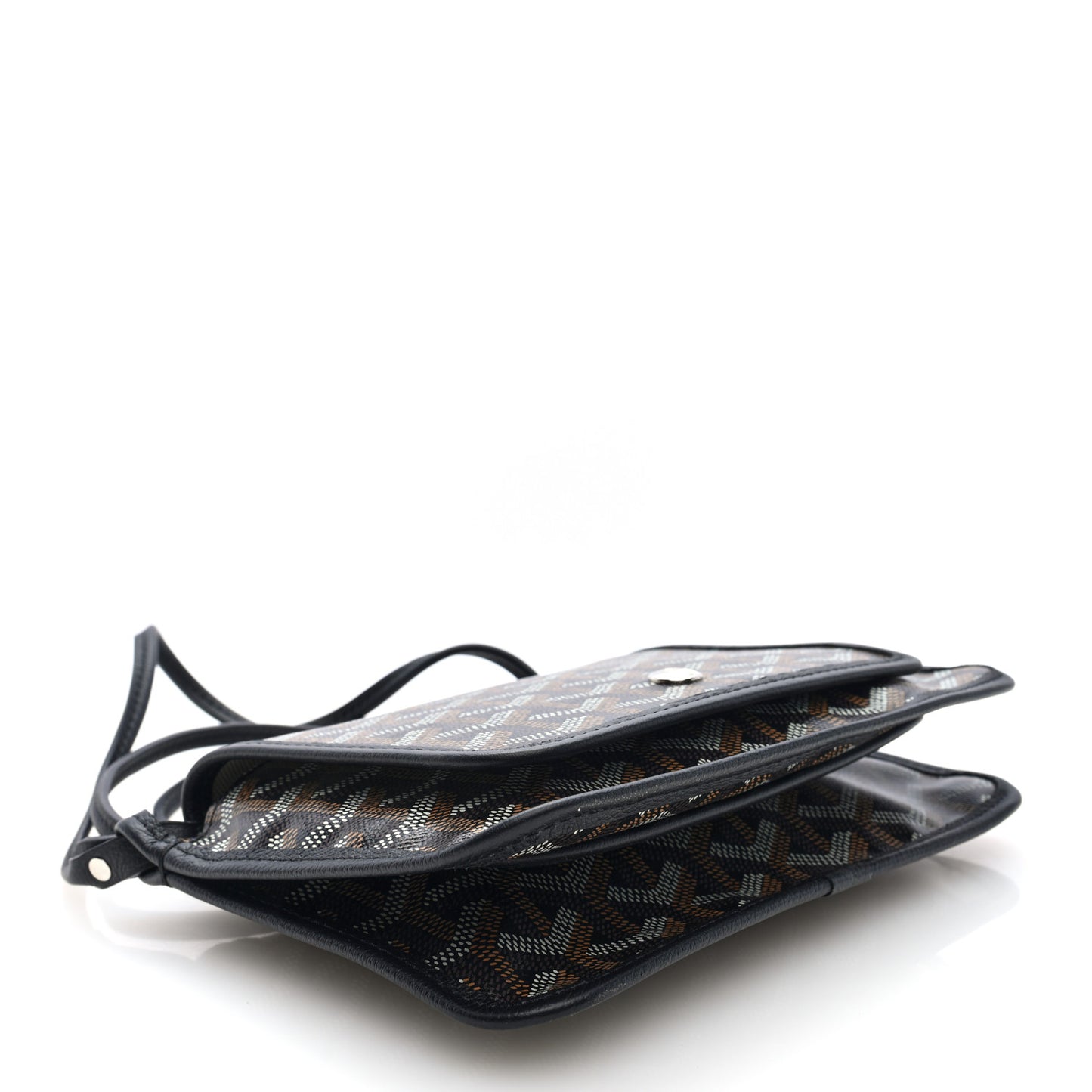 Goyardine Plumet Wallet Clutch Black