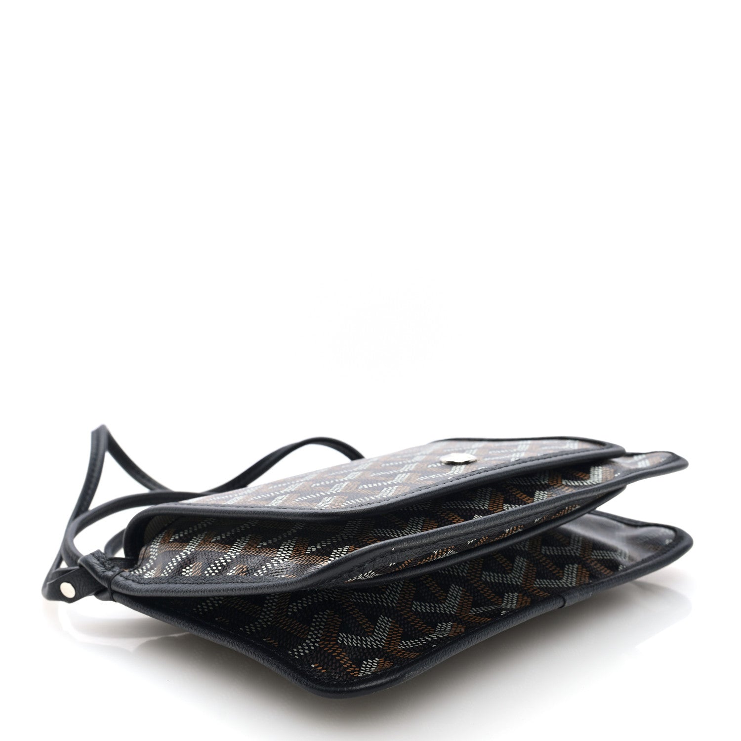 Goyard Goyardine Plumet Wallet Clutch Black 4 of 9