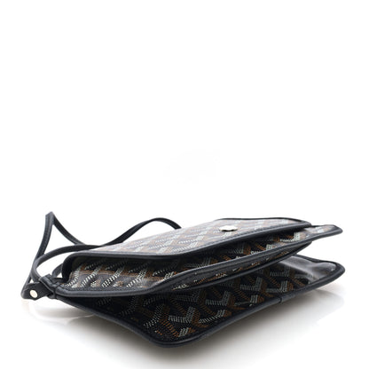 Goyard Goyardine Plumet Wallet Clutch Black 4 of 9