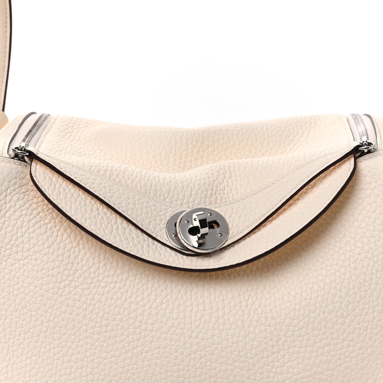 Hermes Taurillon Clemence Lindy 26 Nata 7 of 9