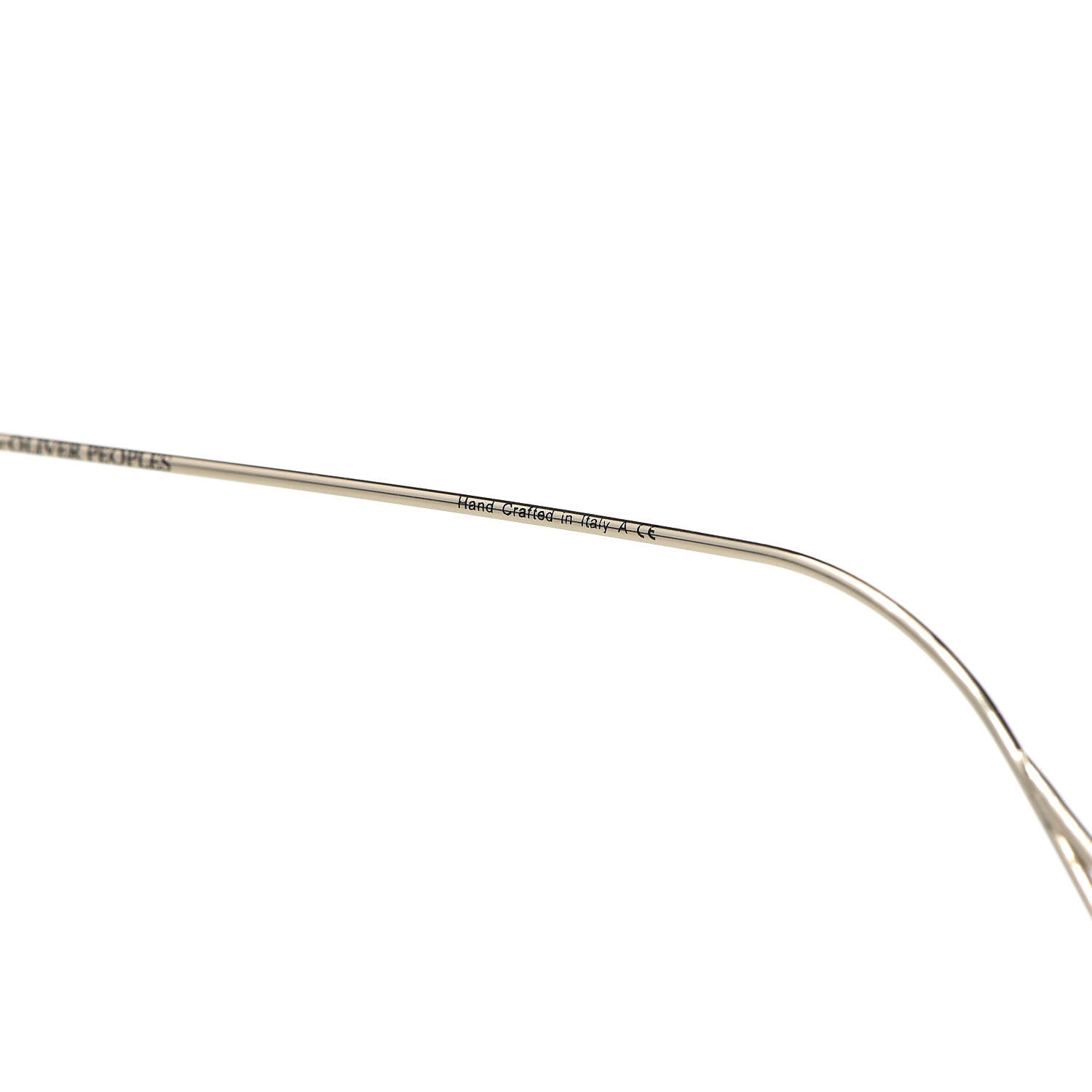 Oliver Peoples Matt Aviator Sunglasses OV 1156 Gold 7 of 8