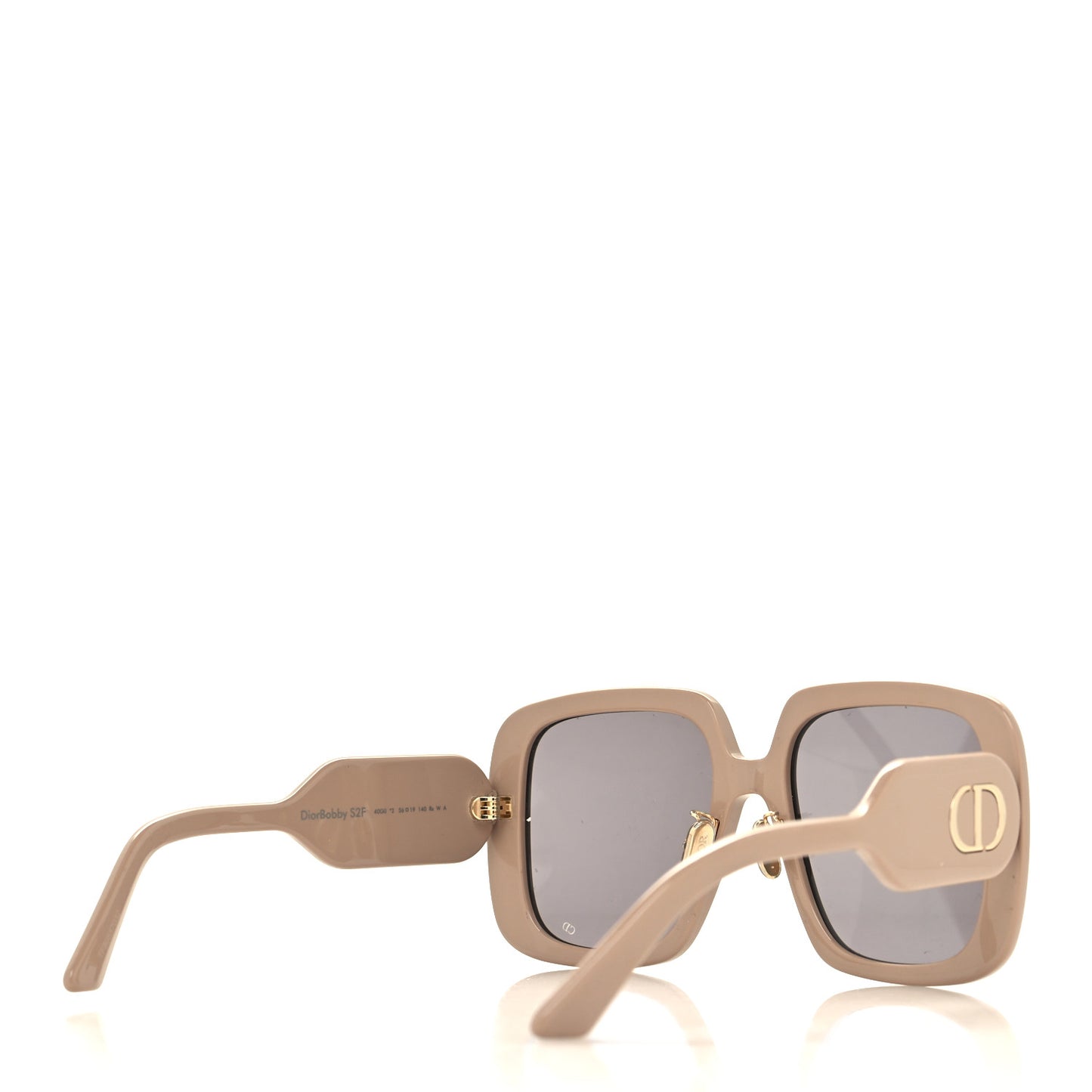 Diorbobby S2F Sunglasses Beige