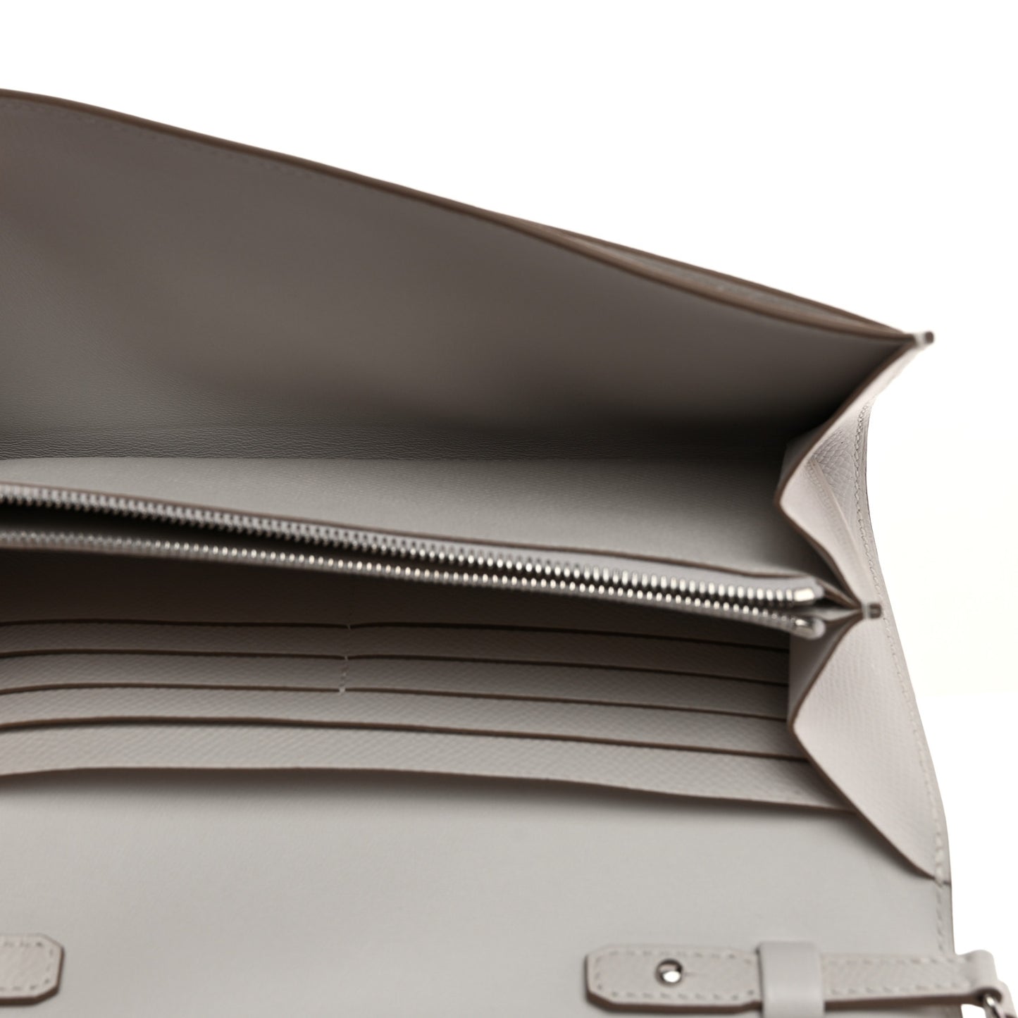 Epsom Constance Long To Go Wallet Gris Pale