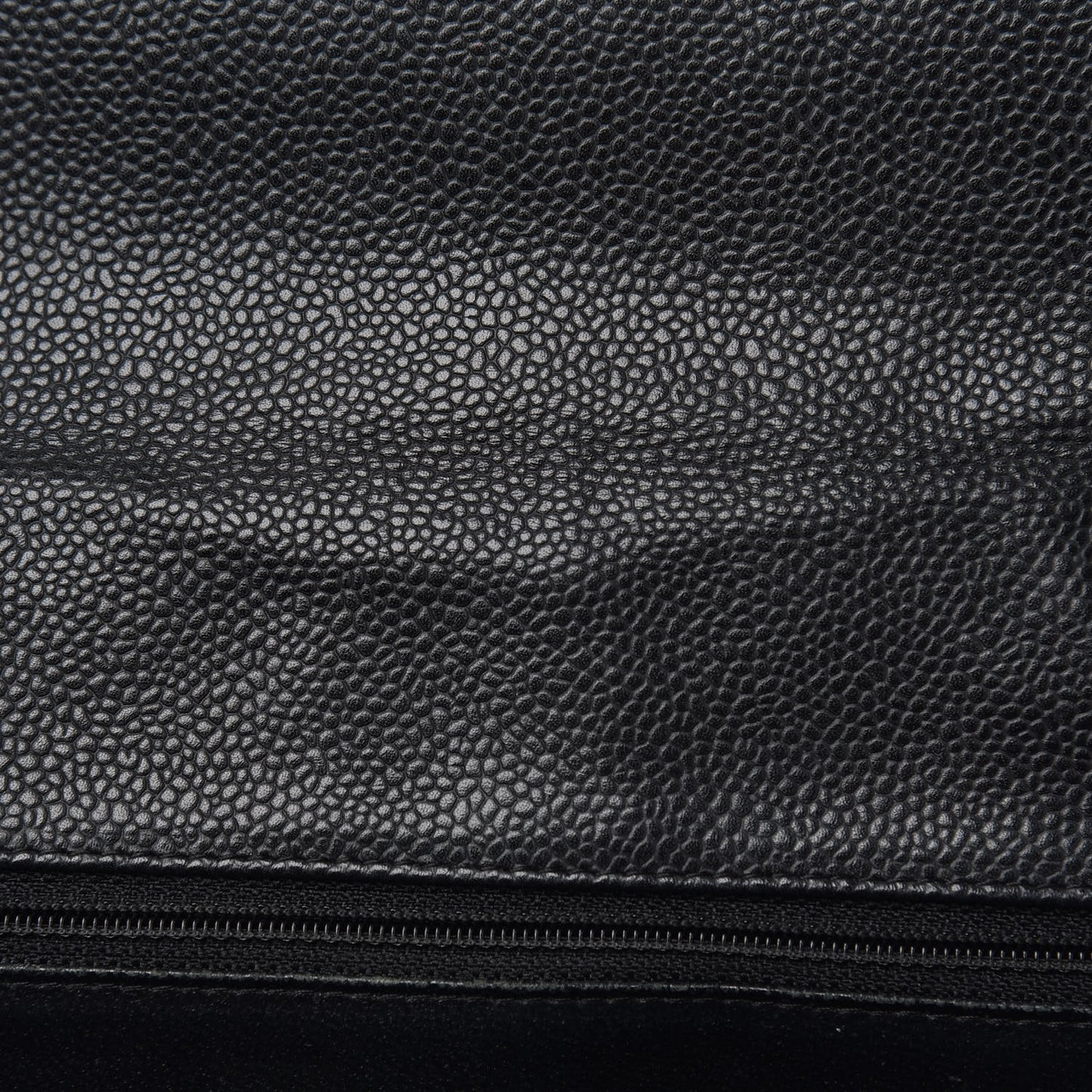 Caviar Quilted Jumbo Single Flap Black