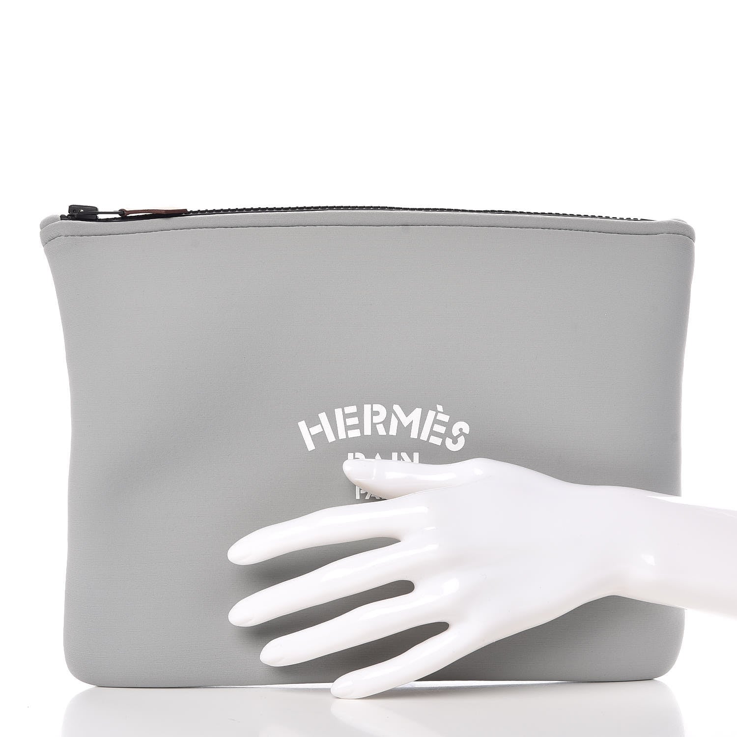 Hermes Neoprene Neobain Medium Case Acier 2 of 7