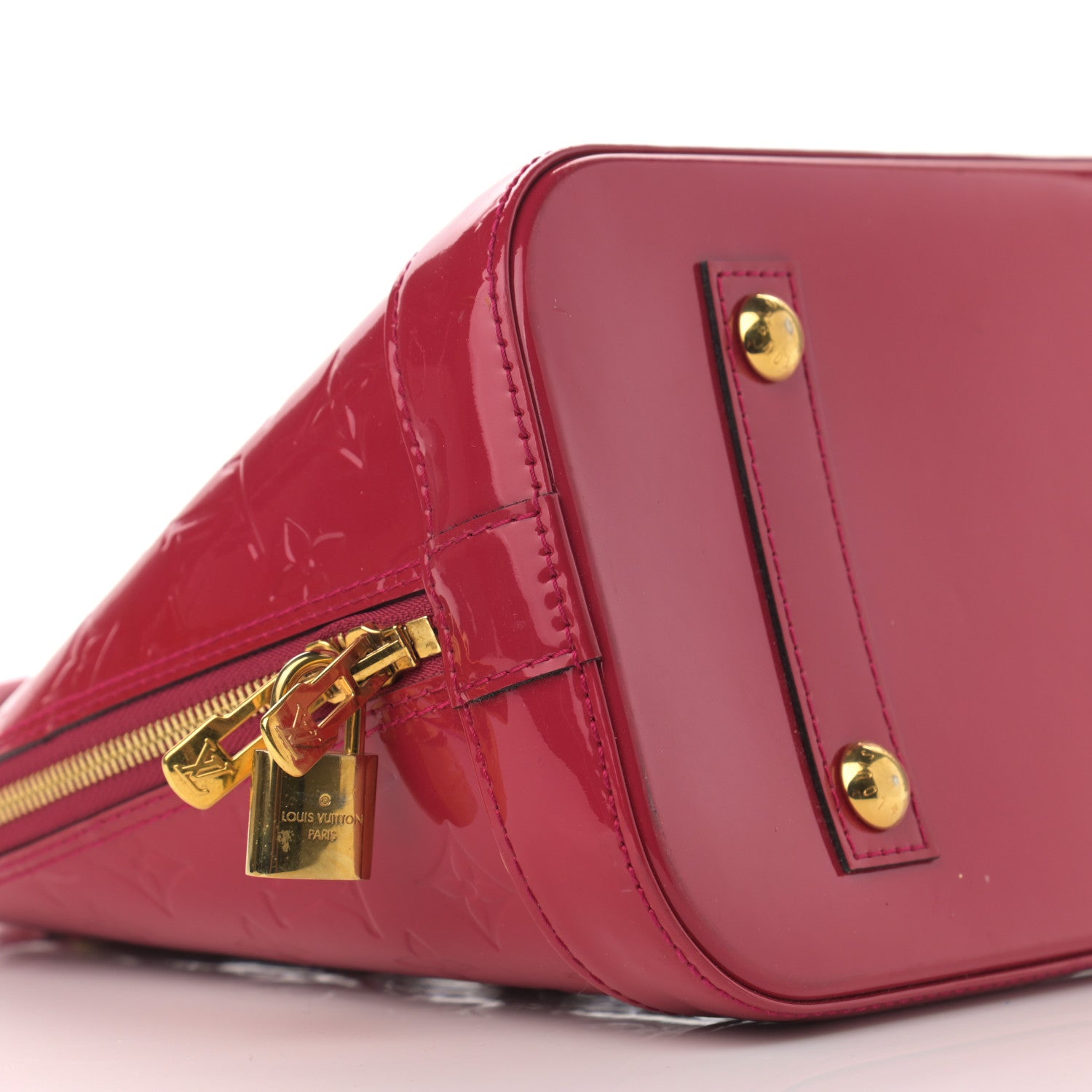 Louis Vuitton Vernis Alma PM Rose Indien 9 of 12