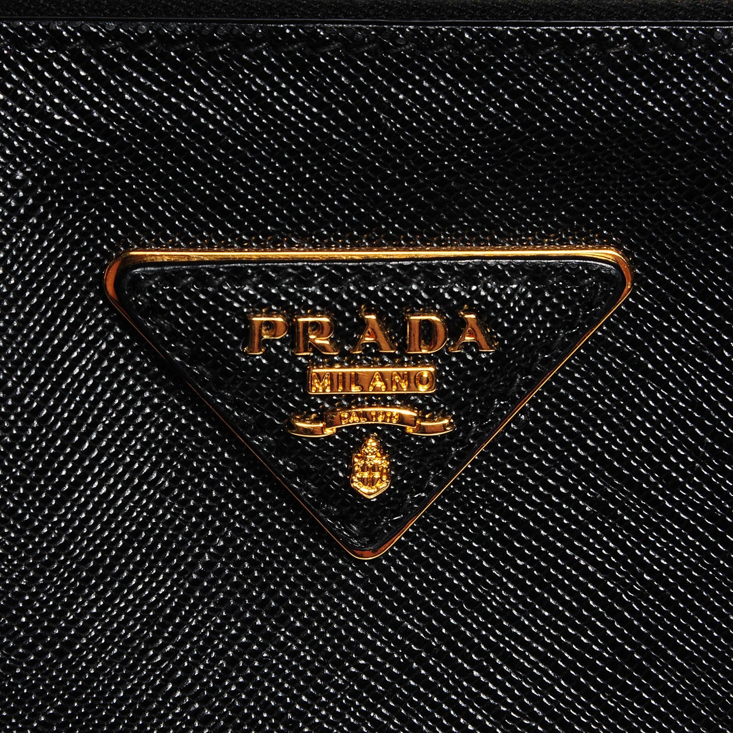 Prada Saffiano Lux Medium Double Zip Tote Nero Black 7 of 12