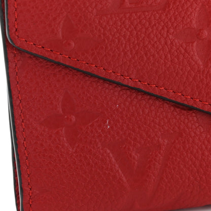 Louis Vuitton Empreinte Compact Curieuse Wallet Cherry 12 of 12