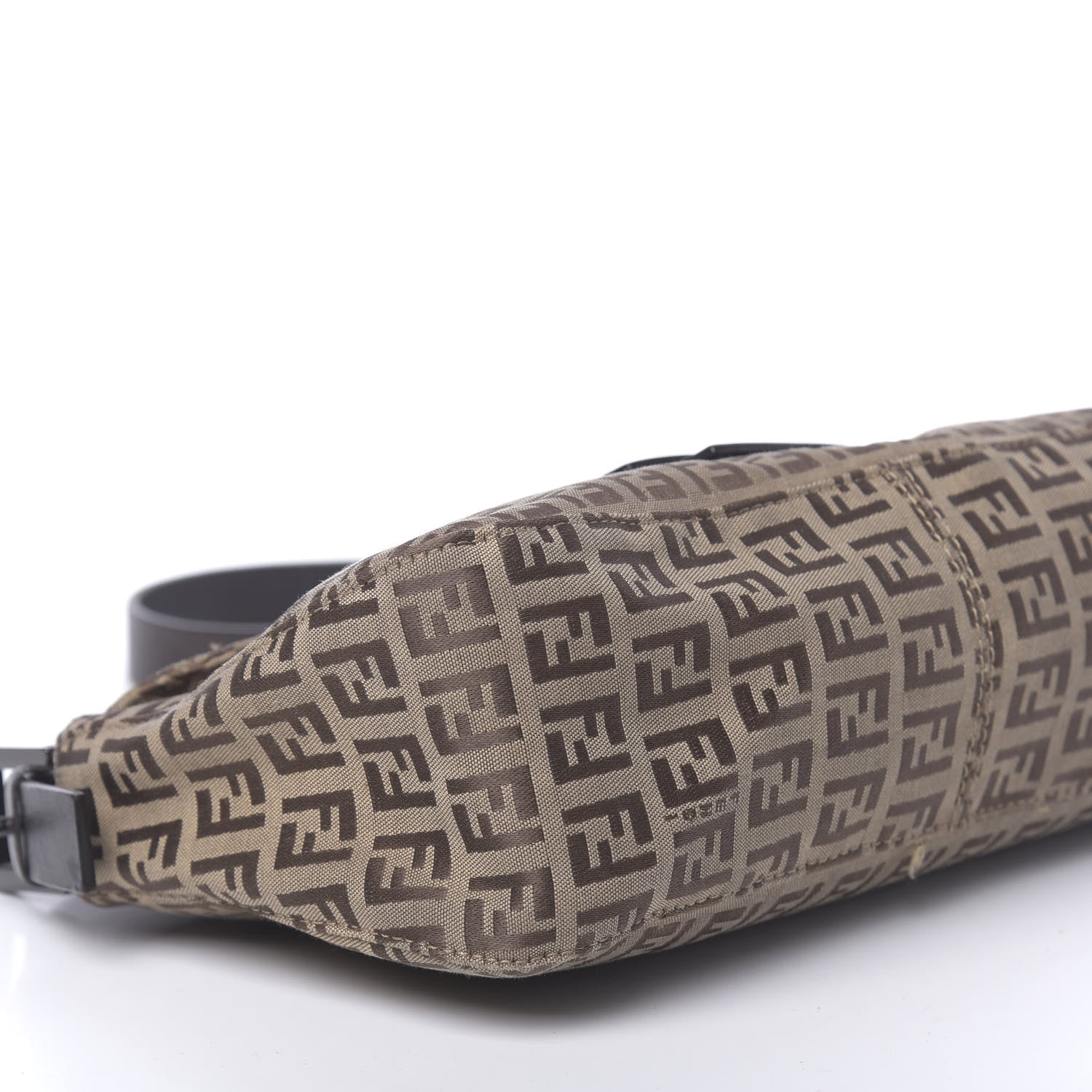 Fendi Zucchino Baguette Dark Brown 9 of 11