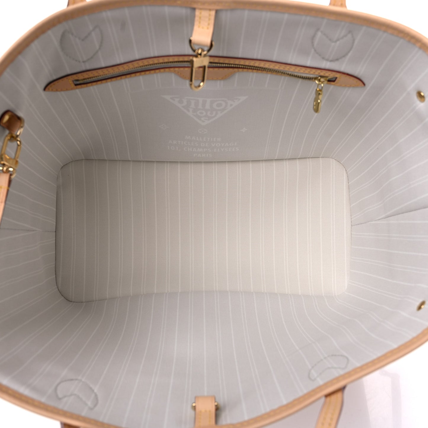 Monogram Giant By The Pool Neverfull MM Brume