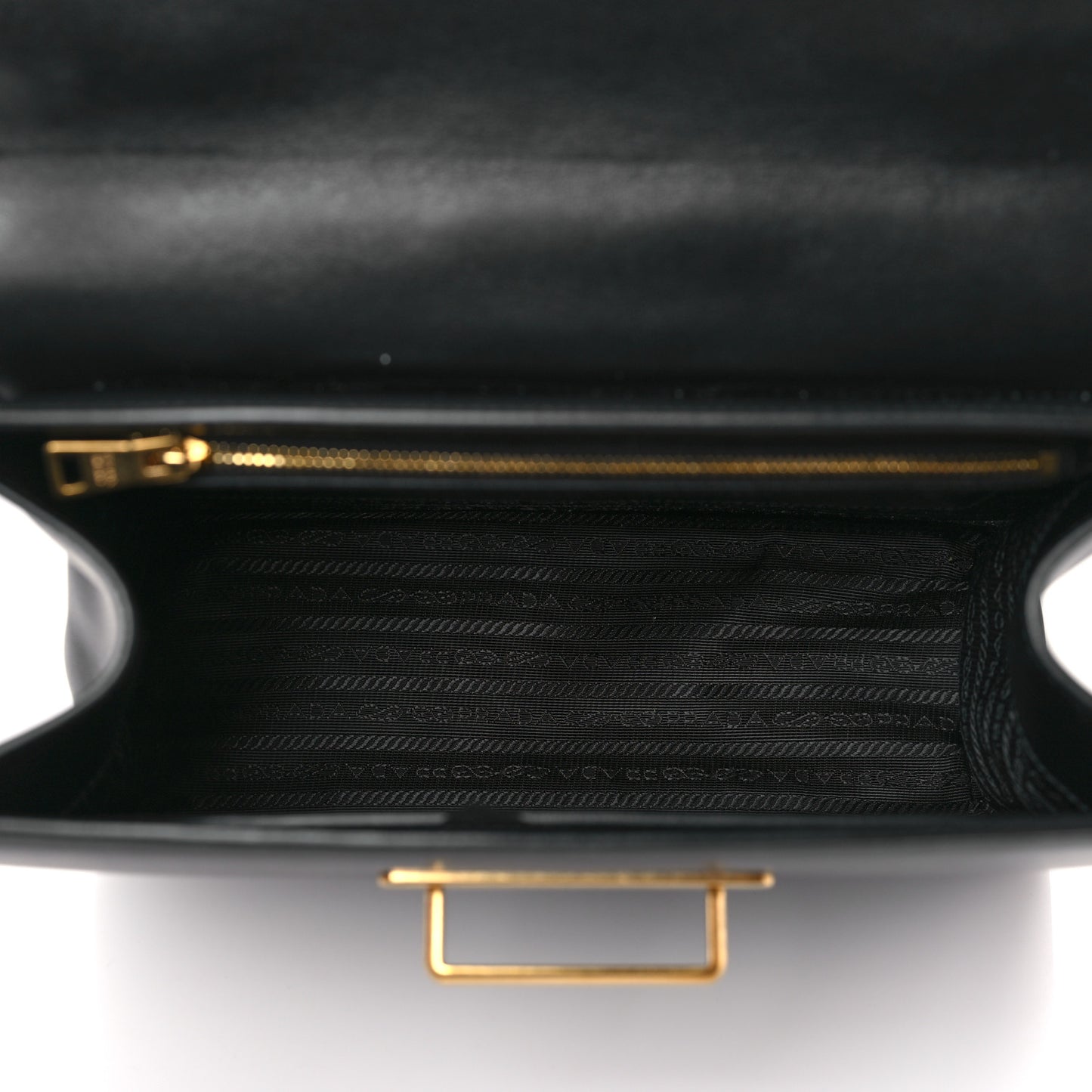 City Calfskin Saffiano Cahier Top Handle Bag Black