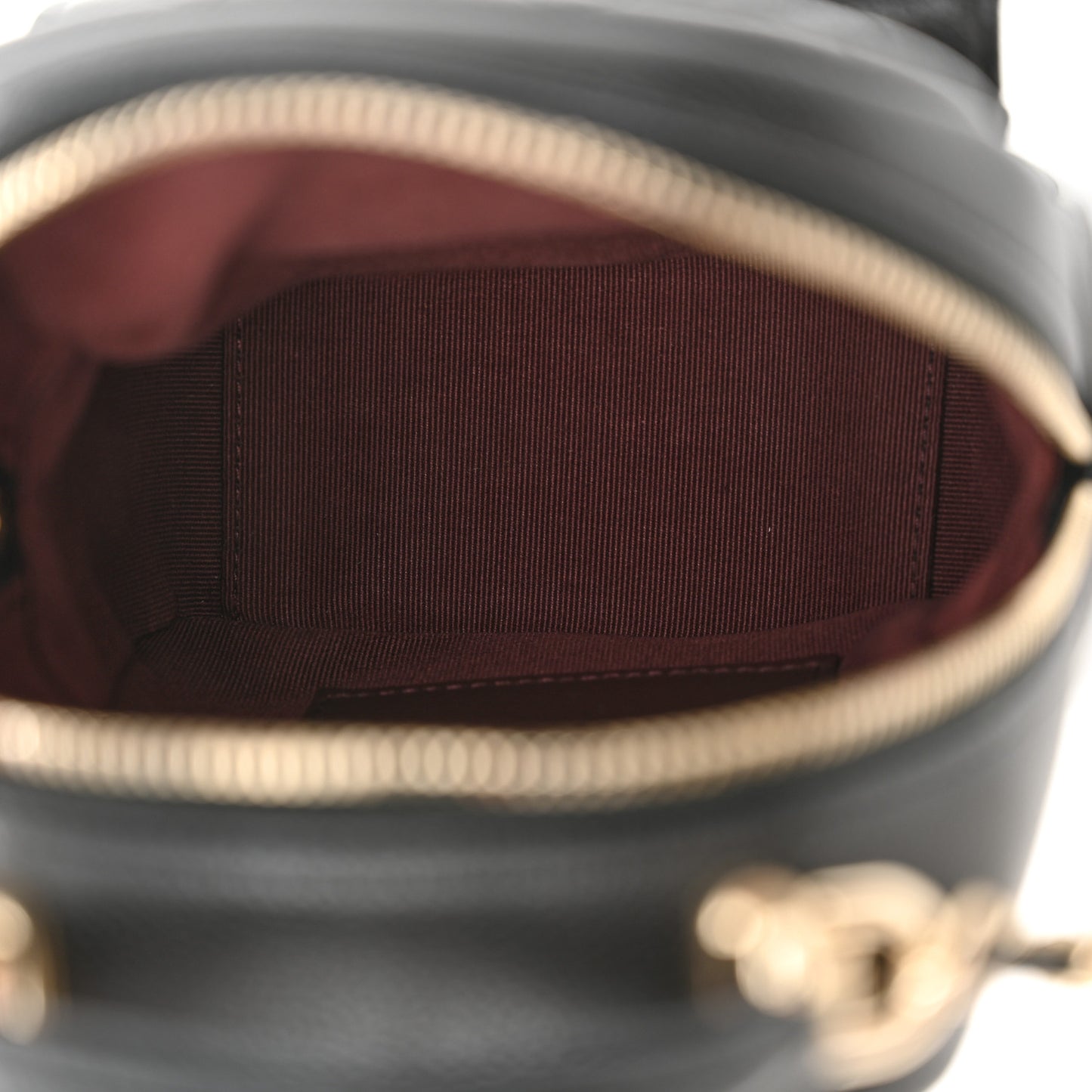 Caviar Quilted CC Mini Classic Backpack Black