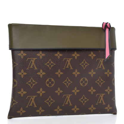 Louis Vuitton Monogram Tuileries Pochette Kaki 3 of 7