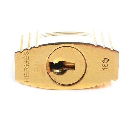 Hermes Cadena Lock and Key Set Gold 5 of 7