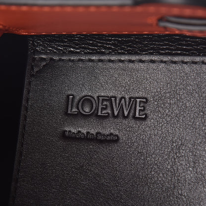 Loewe Calfskin Mini Lazo Tote Orange 8 of 9