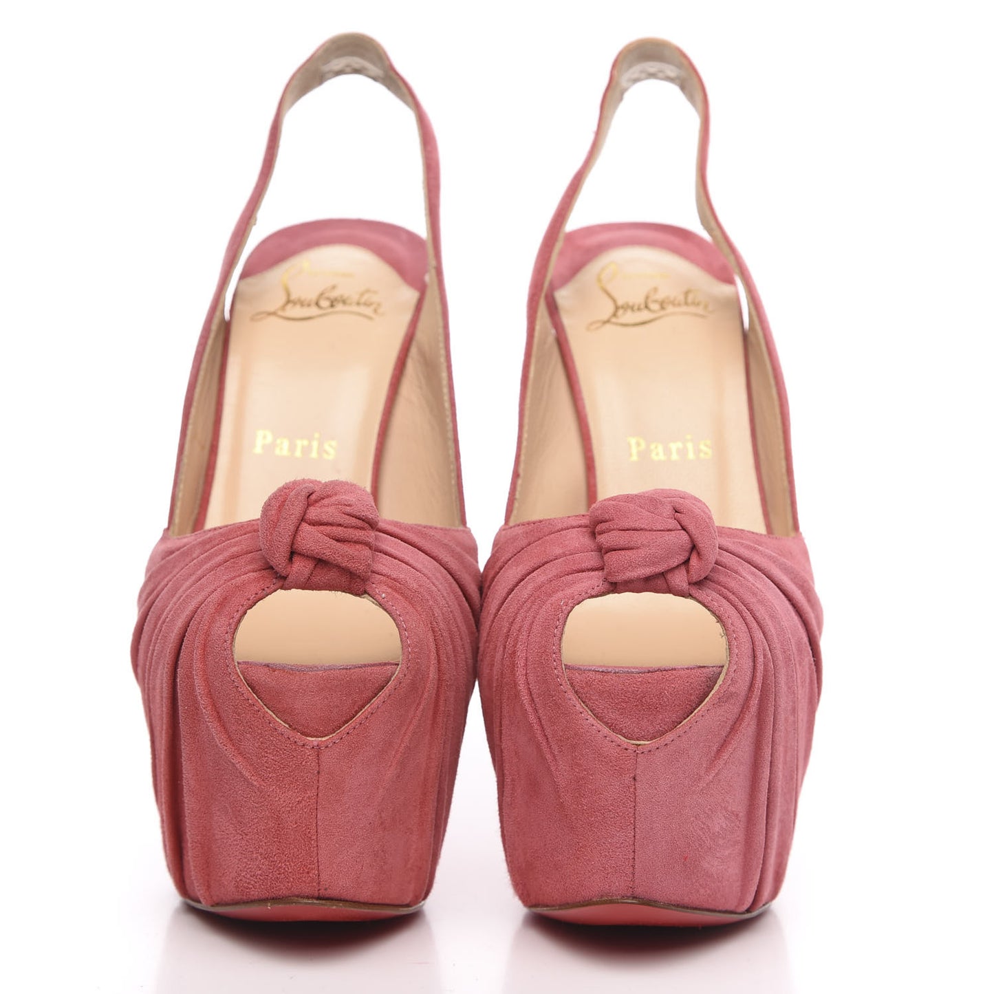 Veau Velours Miss Benin 160 Pumps 35.5 Rose Paris