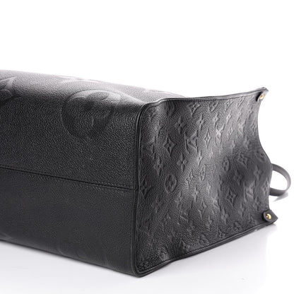 Louis Vuitton Empreinte Monogram Giant Onthego GM Black 12 of 13