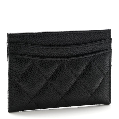Chanel Caviar Quilted Card Holder Black 3 of 7