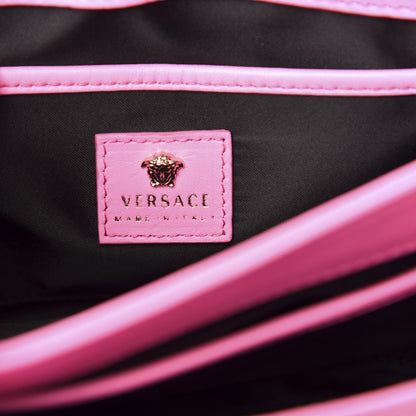 Versace Nappa Palazzo Sultan Shoulder Bag Pink 6 of 9