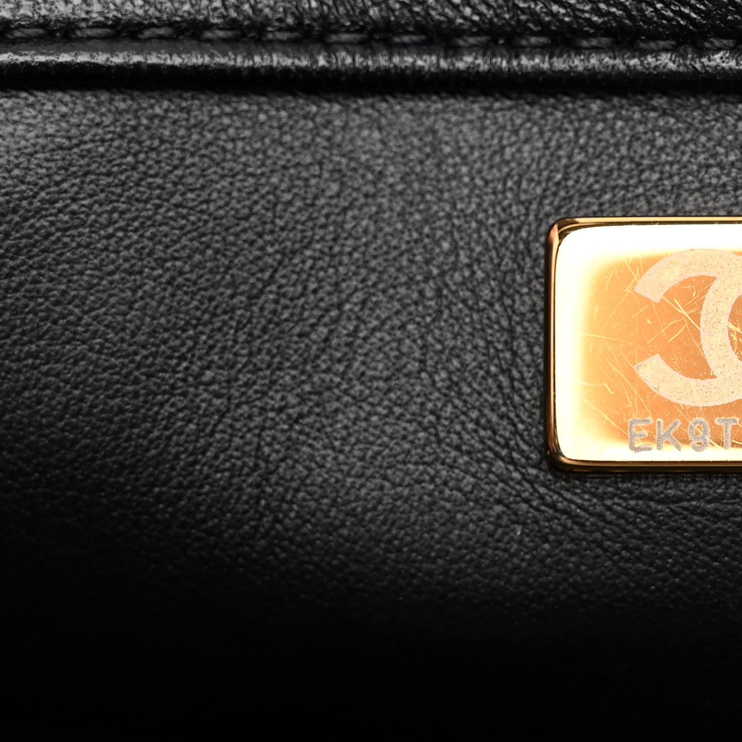 Chanel Lambskin Quilted Small Color Match Flap Black Multicolor 7 of 10