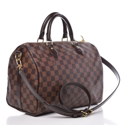 Louis Vuitton Damier Ebene Speedy Bandouliere 30 4 of 11