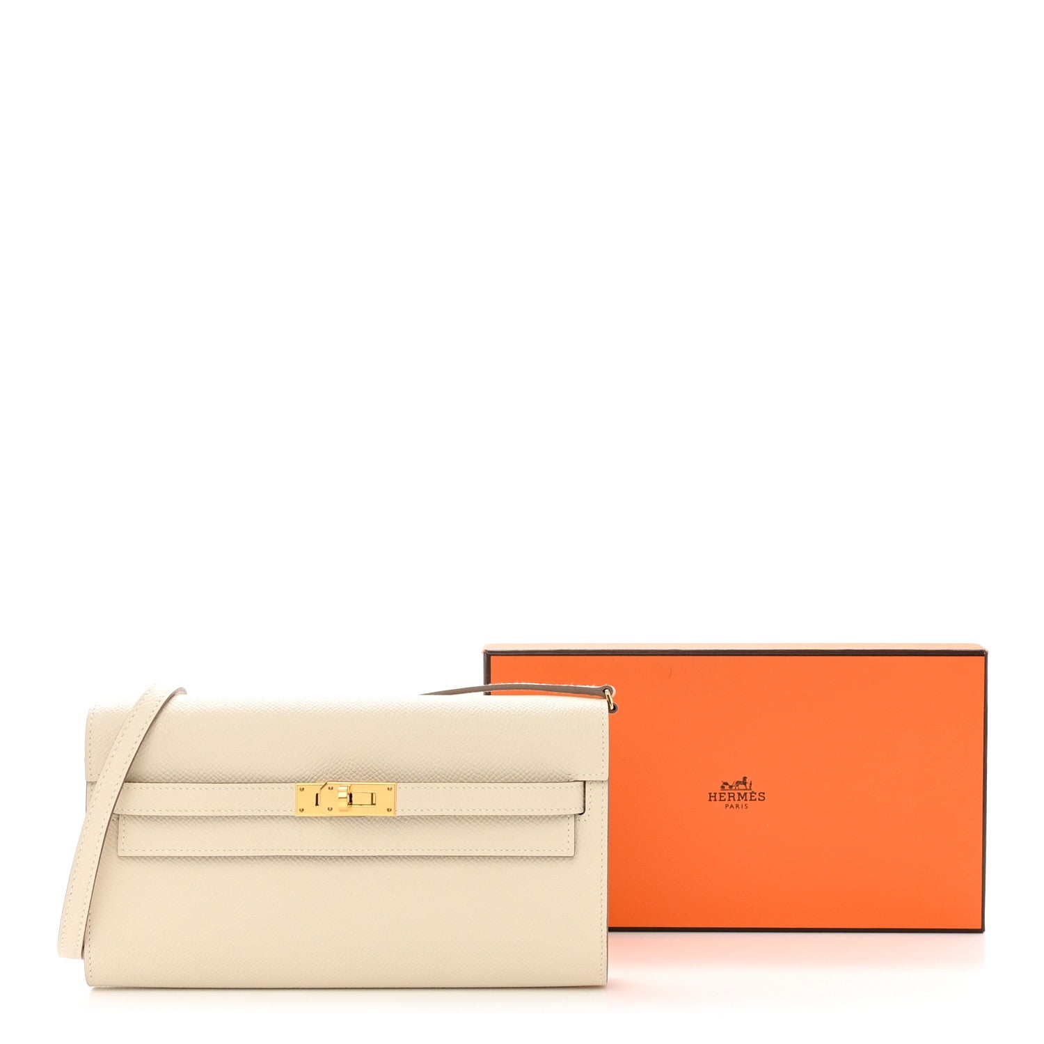 Hermes Epsom Kelly Wallet To Go Craie 11 of 11