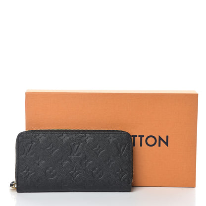 Louis Vuitton Empreinte Zippy Wallet Black 6 of 6