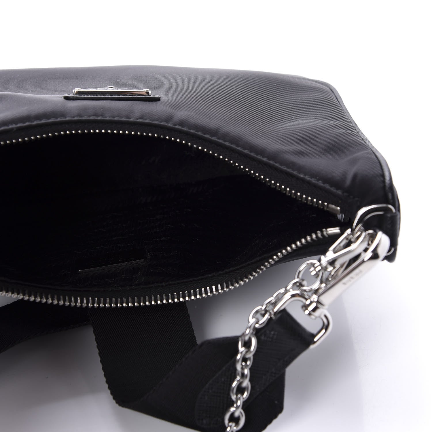 Prada Nylon Re-Edition 2005 Shoulder Bag Black 5 of 10