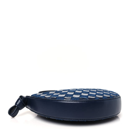 Bottega Veneta Nappa Denim Intrecciato Mini Sunrise Blue 4 of 10
