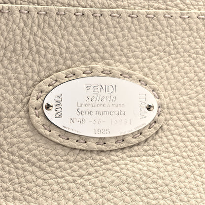 Fendi Cuoio Romano Selleria Chamois Medium Peekaboo I SEE U Satchel Corda Camelia Cipria 6 of 8