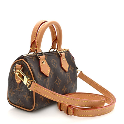 Louis Vuitton Monogram Nano Speedy Bandouliere 3 of 10