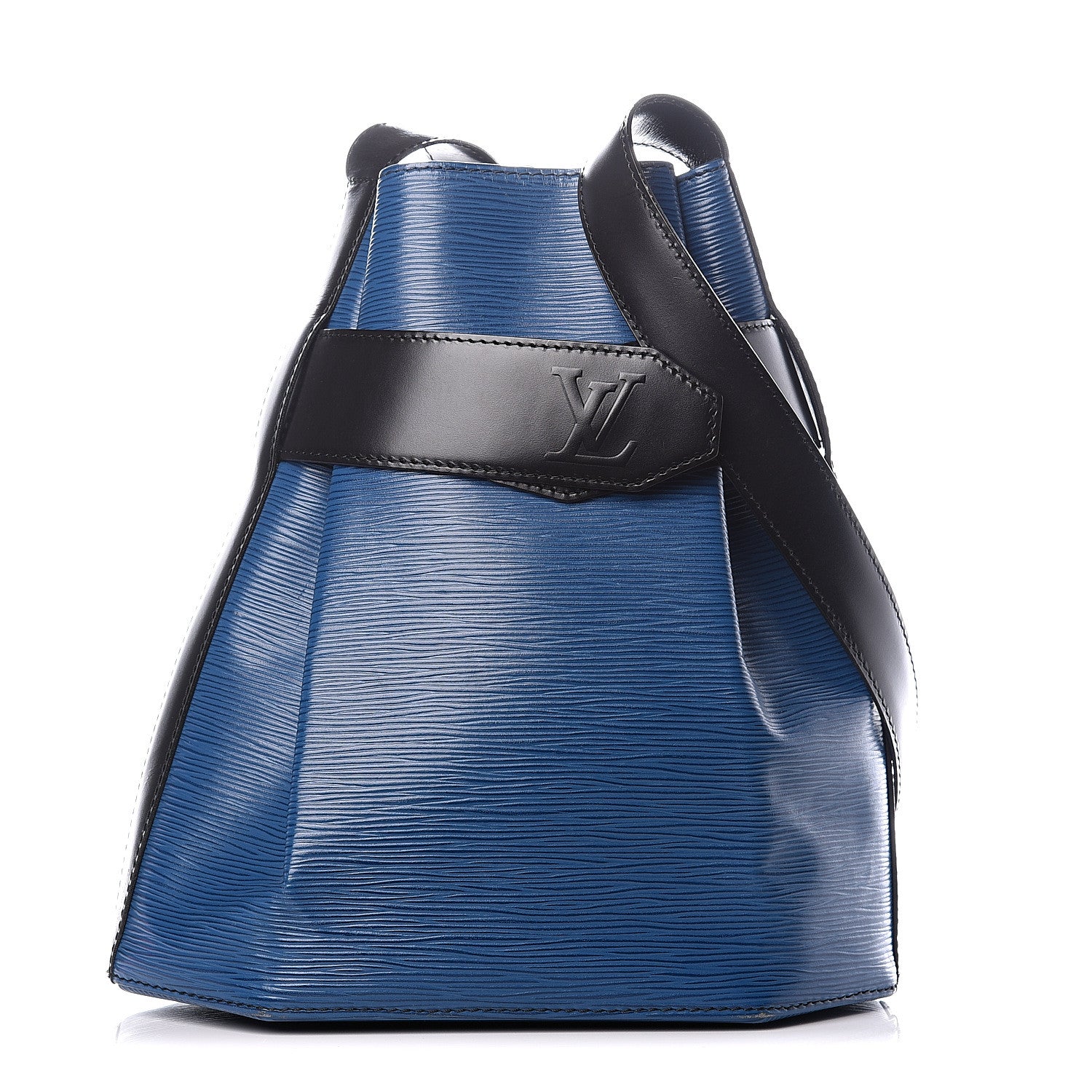 Louis Vuitton Epi Bi-Color Sac D'Epaule Toledo Black 1 of 9