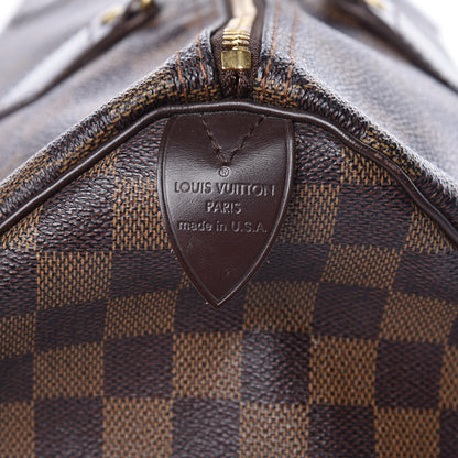 Louis Vuitton Damier Ebene Speedy 35 6 of 21