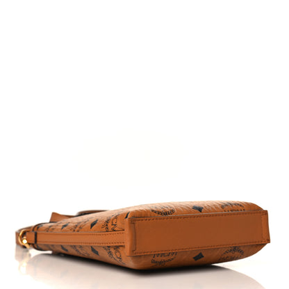 MCM Visetos X-Mini Aren Tote Cognac 4 of 8