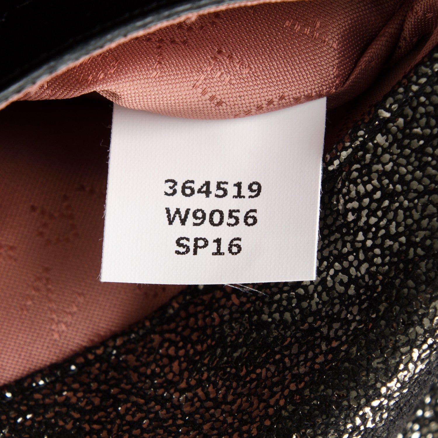 Stella McCartney Chamois Shiny Dotted Falabella Crossbody Ruthenium 7 of 7