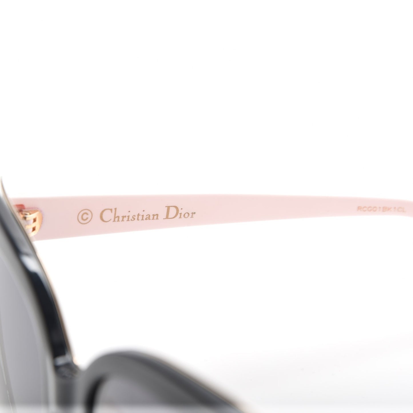 Acetate Diorific Sunglasses Black Pink