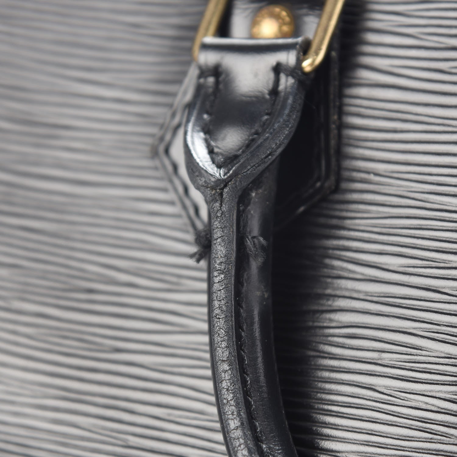 Louis Vuitton Epi Speedy 30 Black 9 of 12