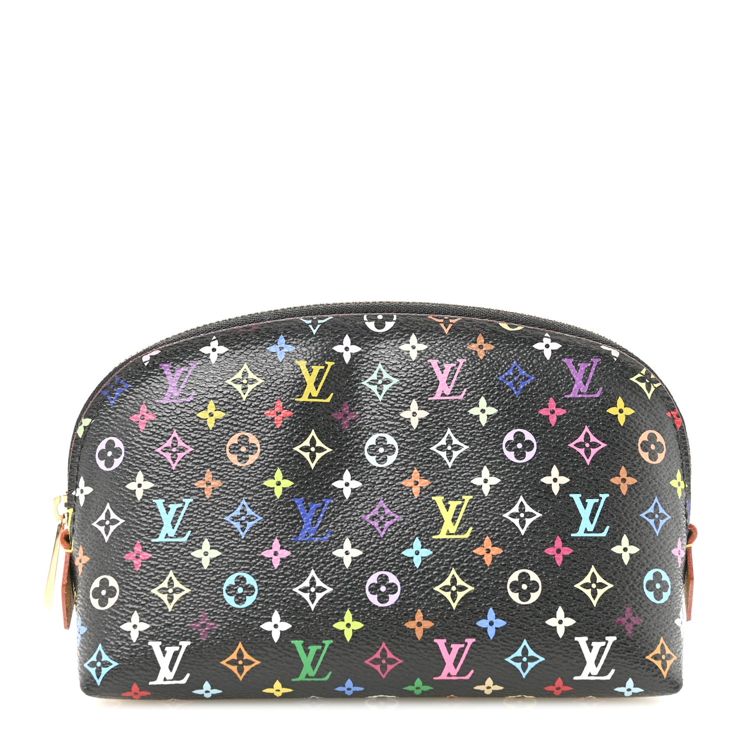 Monogram Multicolor Cosmetic Pouch Black Grenade