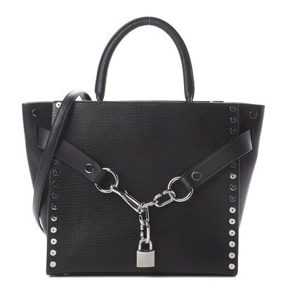 Alexander Wang Grained Calfskin Attica Studded Chain Satchel Black 1 of 10
