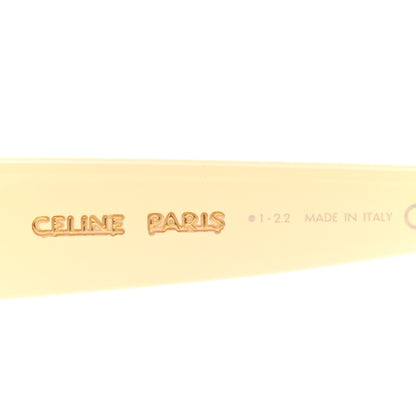 Celine Acetate Rectangular 58mm Sunglasses CL40245U Butter 6 of 6