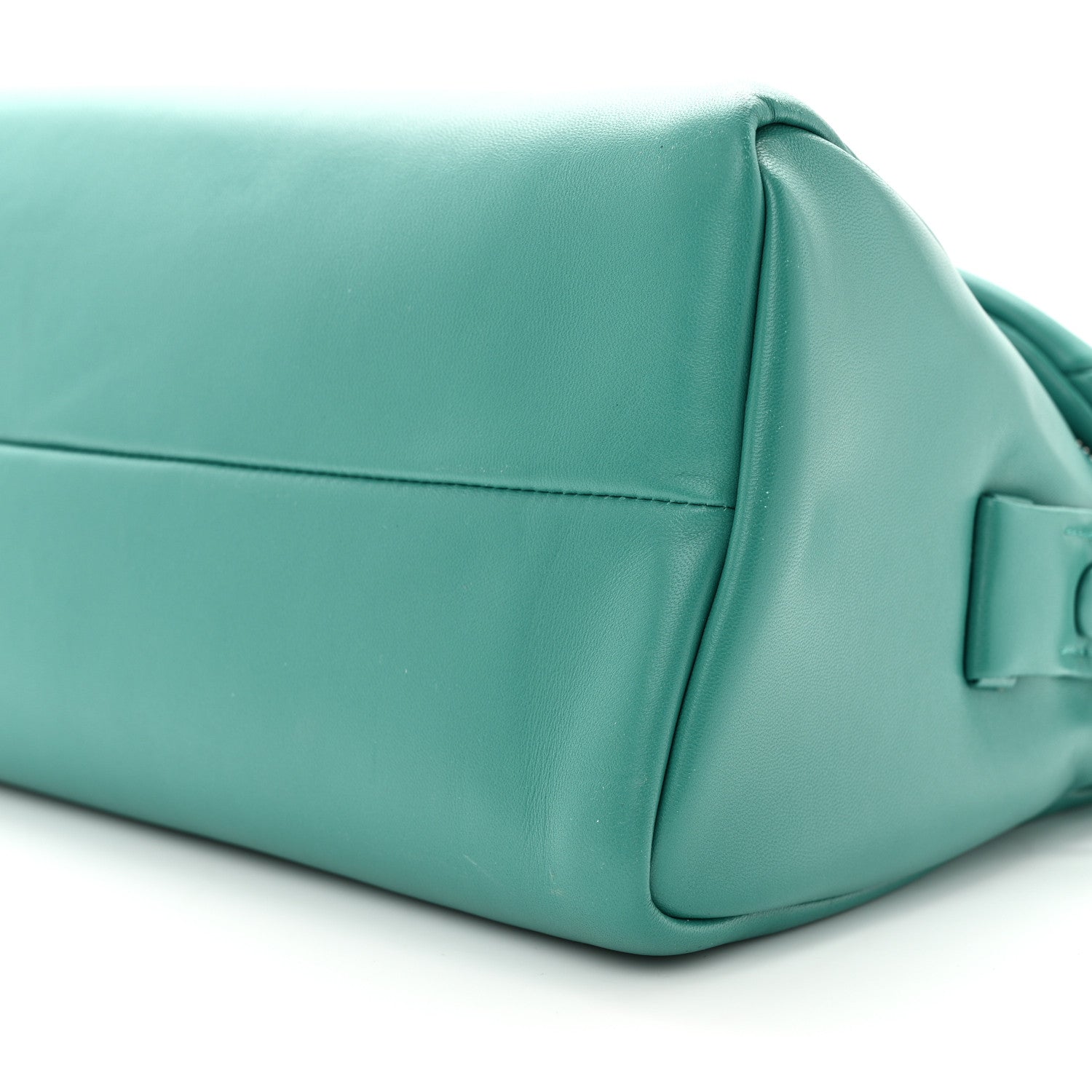 Prada Nappa Padded Signaux Bag Turquoise 9 of 10
