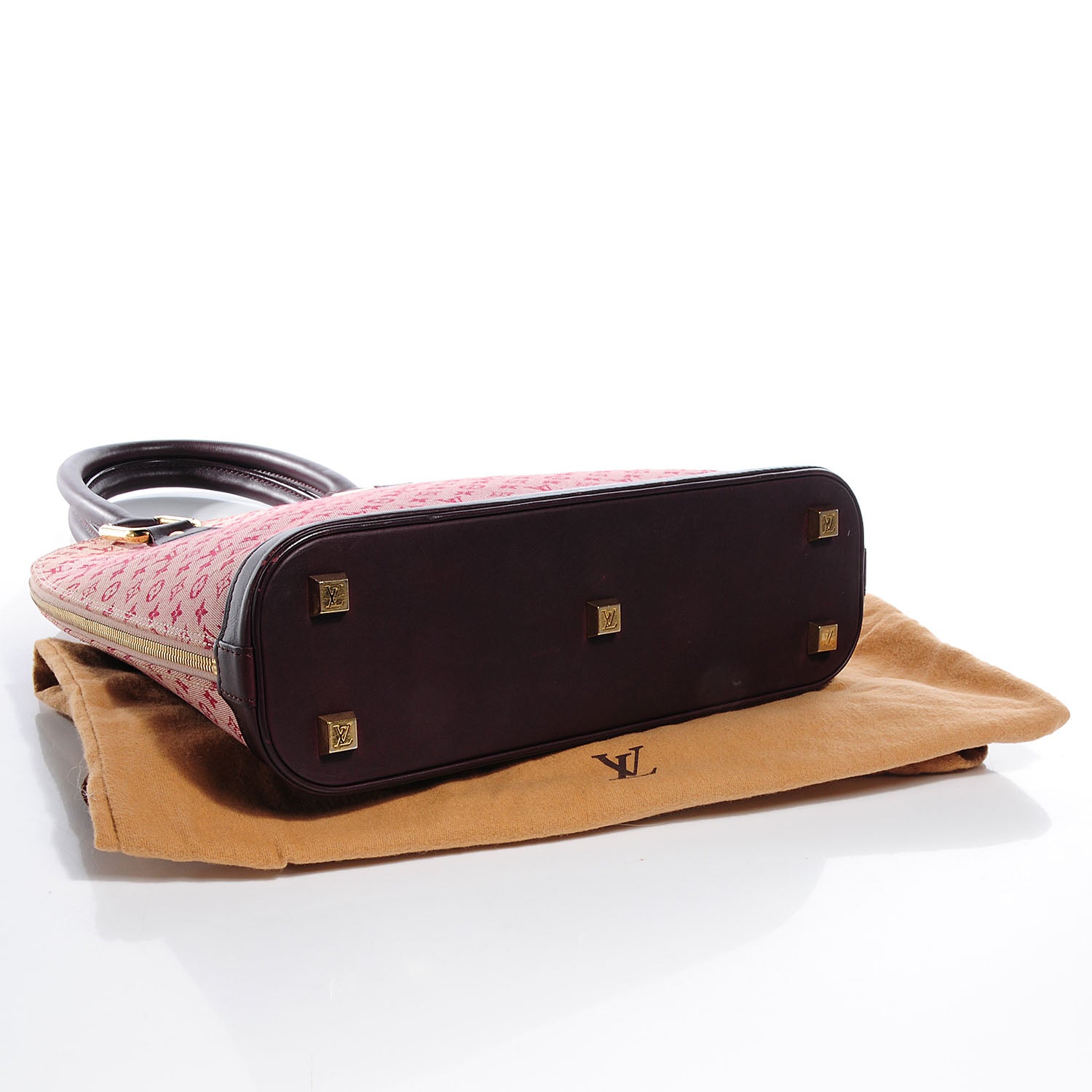 Louis Vuitton Mini Monogram Alma Haut Cherry 6 of 9