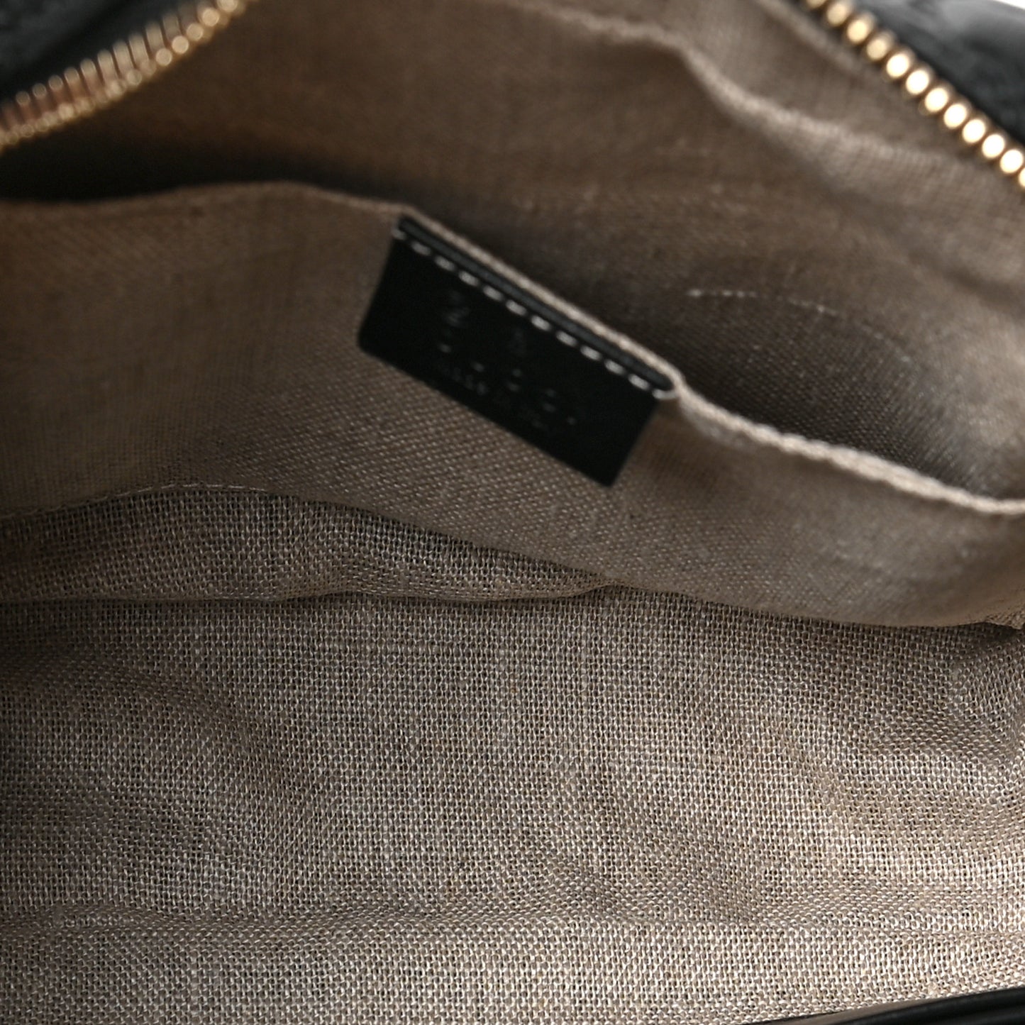 Microguccissima Mini Bree Messenger Bag Black