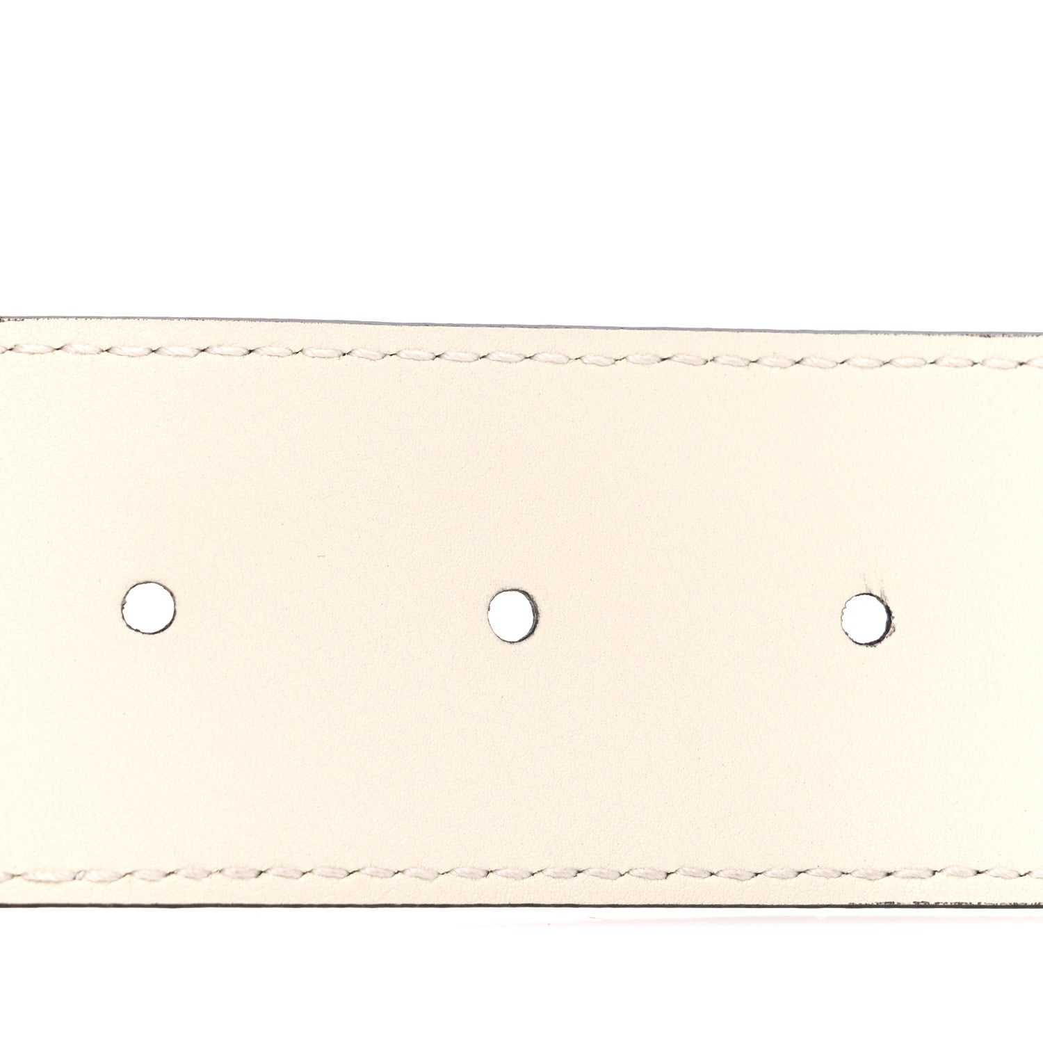 Gucci Nylon Calfskin Sylvie Web Double G 40mm Belt 85 34 Mystic White Hibiscus Red Maritime 4 of 5