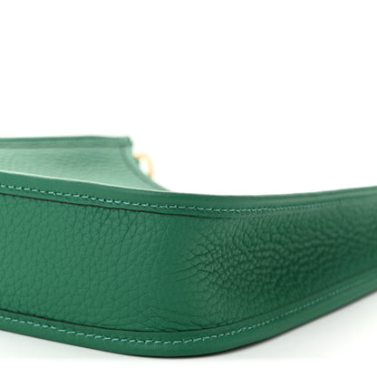 Hermes Taurillon Clemence Evelyne TPM Vert Vertigo 10 of 11