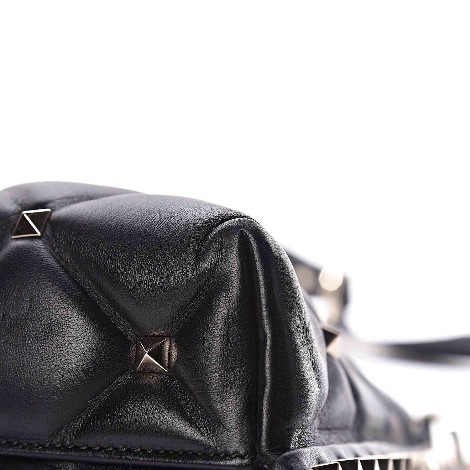Valentino Garavani Nappa Candystud Shoulder Bag Black 19 of 24